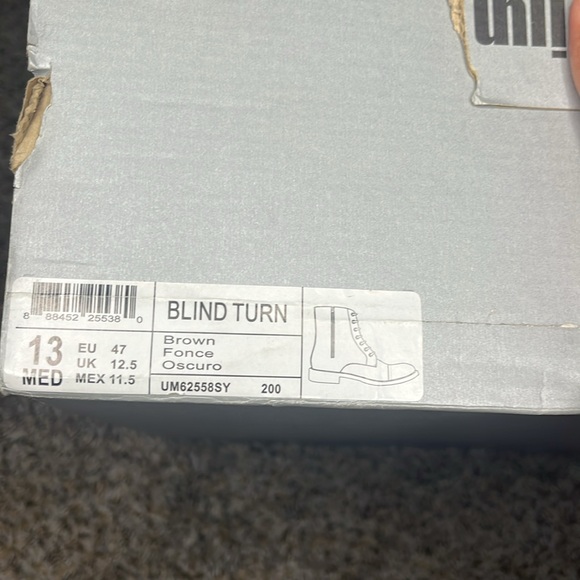 Unlisted by Kenneth Cole Dark Brown Lace-Up Boots - Picture 4 of 4